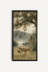 MEADOW FAMILY toile étirée encadré noir