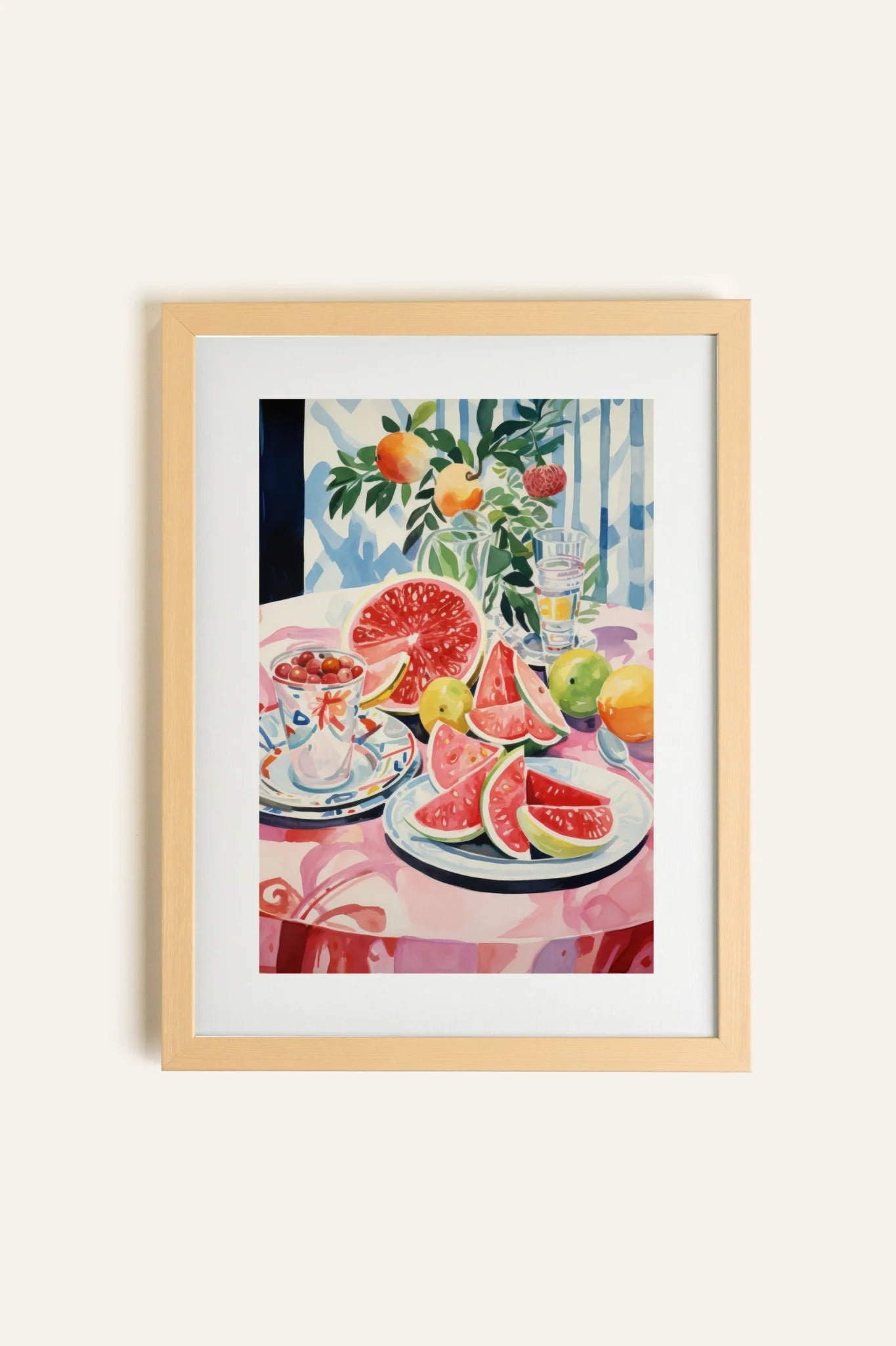MELON OASIS HARVEST, Toile Rigide