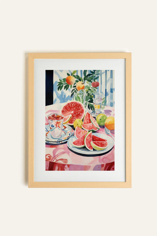 MELON OASIS HARVEST, Toile Rigide