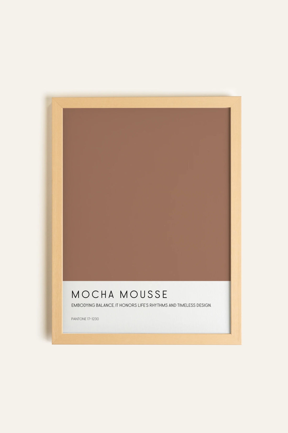 MOCHA MOUSSE, Toile Rigide