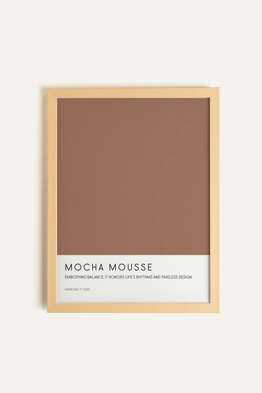 MOCHA MOUSSE, Toile Rigide