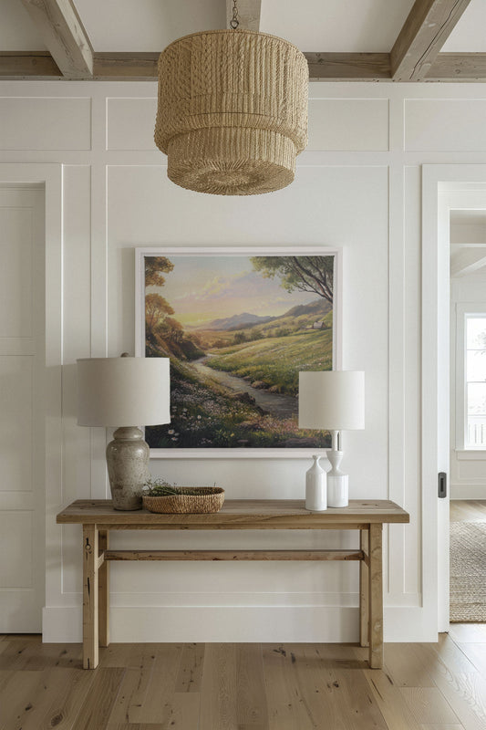 VIRGO'S HAVEN, Oeuvre sur toile étirée