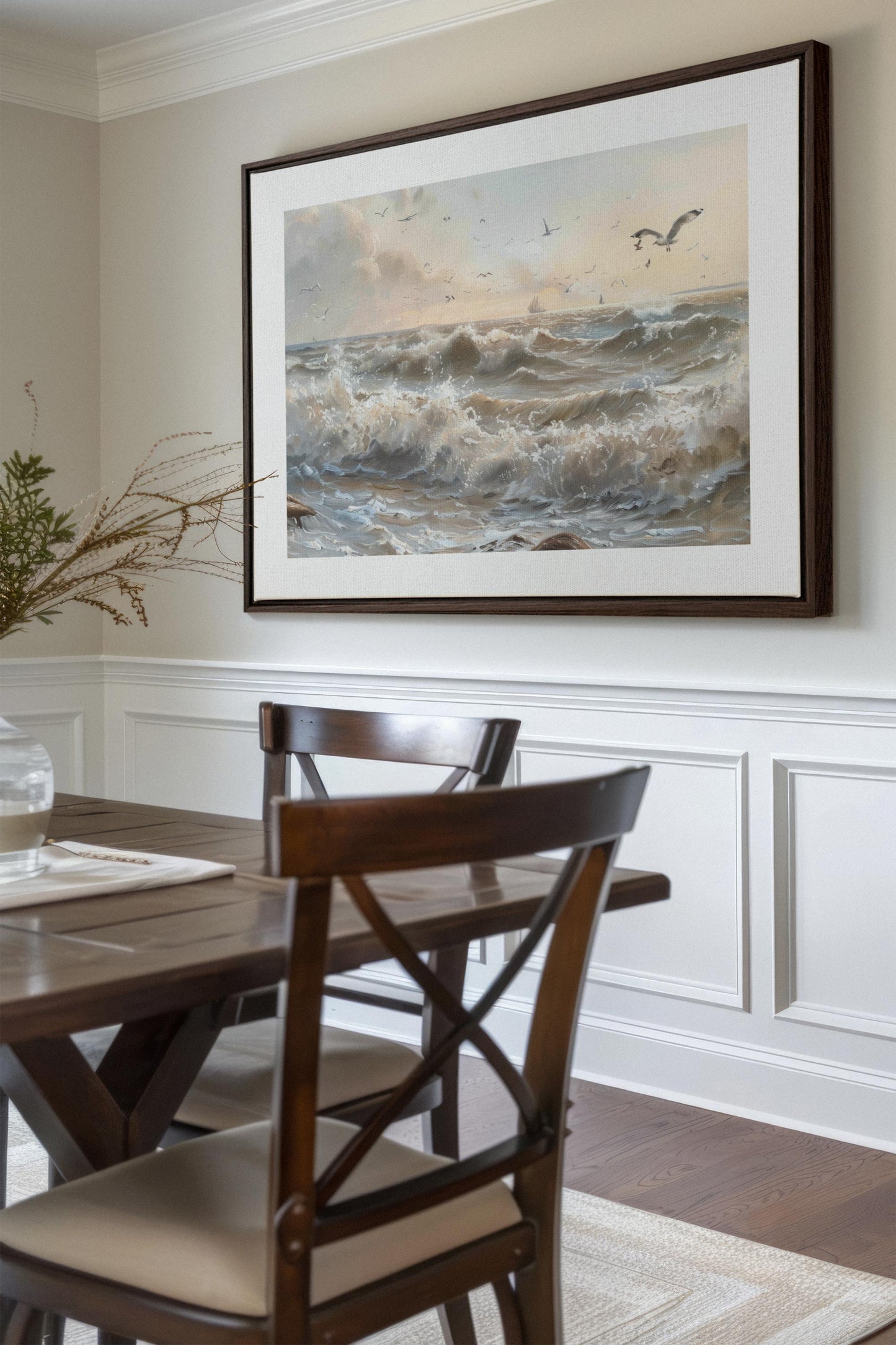 JOURNEY OF WAVES, Work on stretched canvas