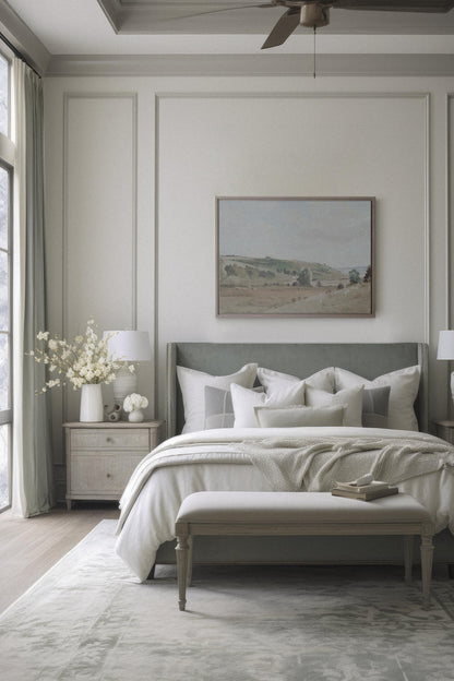 HILLSIDE, printed canvas