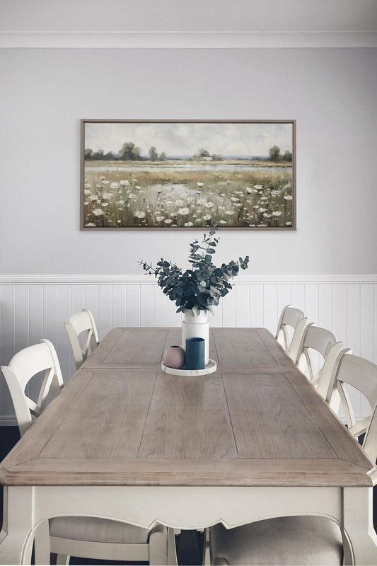 Delicate Blooms, Work on stretched canvas