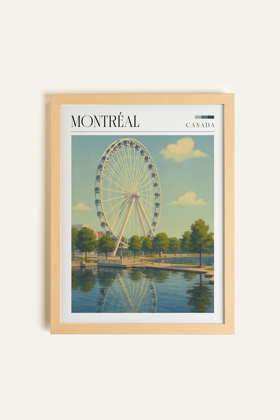 MONTRÉAL, Toile Rigide