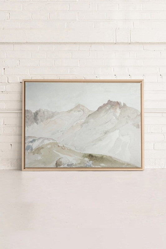 MOUNTAIN VIEW, Work on stretched canvas