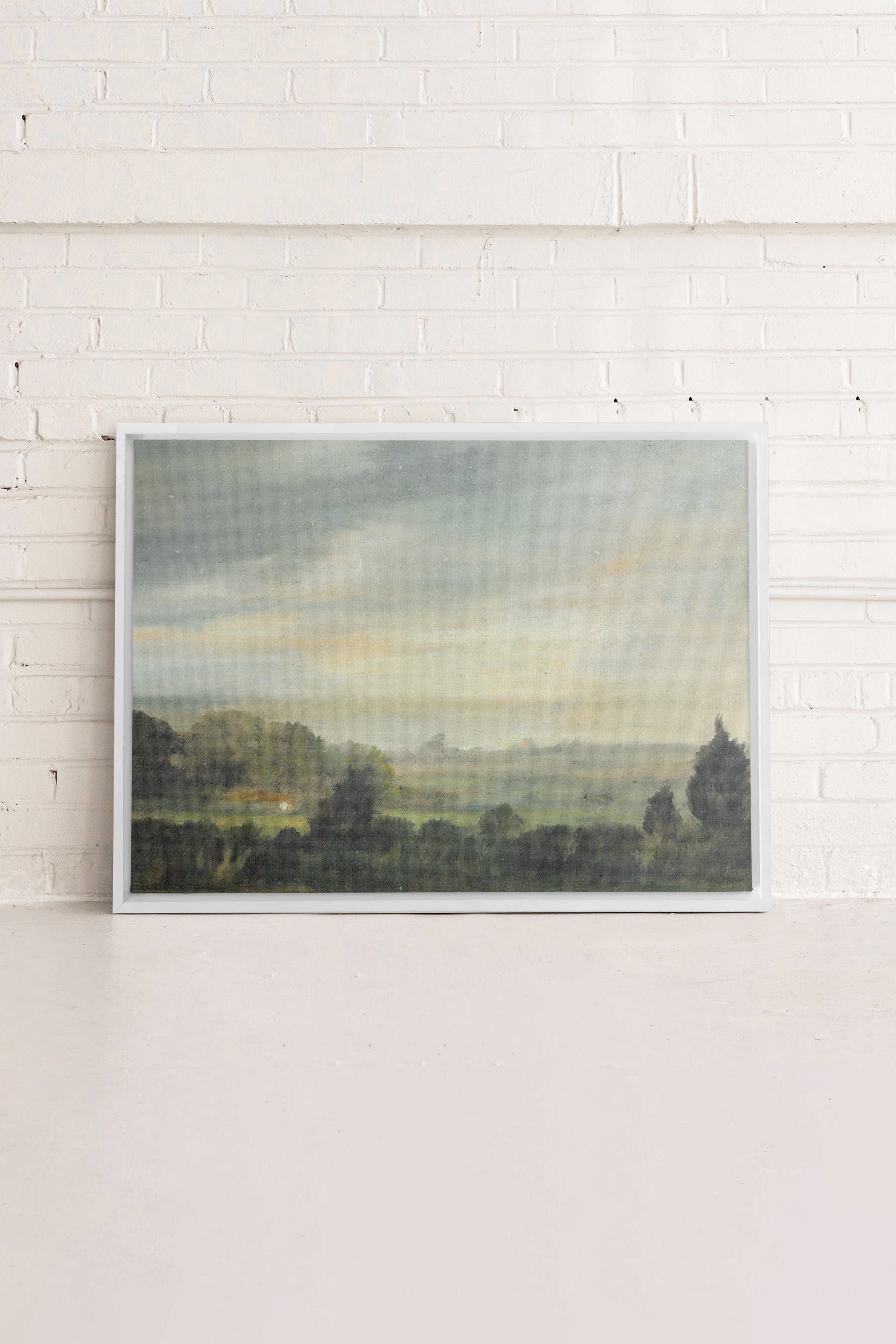 SUNRISE, Oeuvre sur toile étirée
