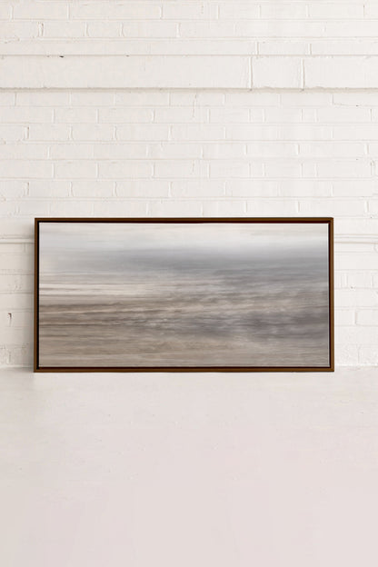 LOW TIDE, printed canvas