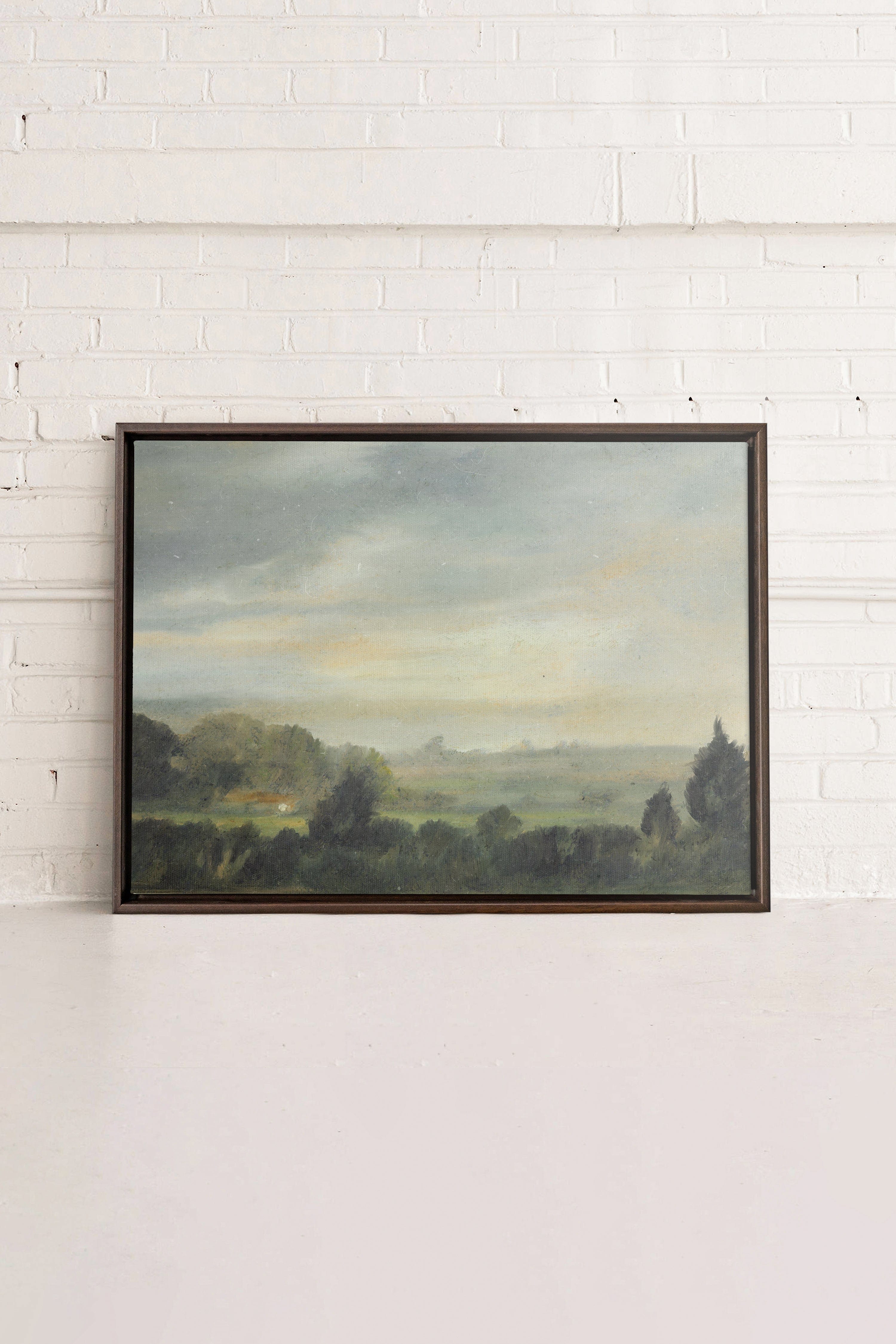 SUNRISE, Oeuvre sur toile étirée