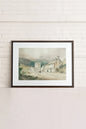 VILLAGE, printed canvas