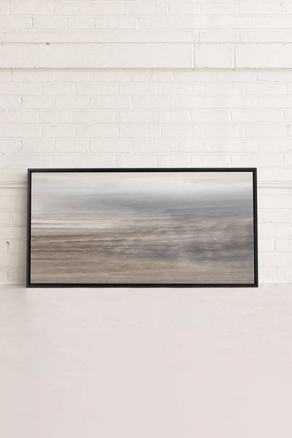 LOW TIDE, printed canvas