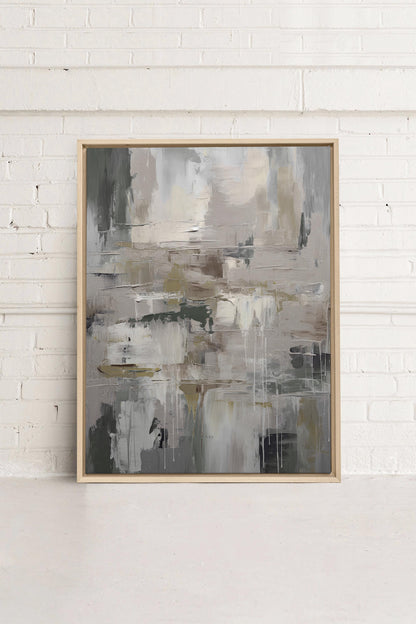 BRUSH DANCE, Work on stretched canvas