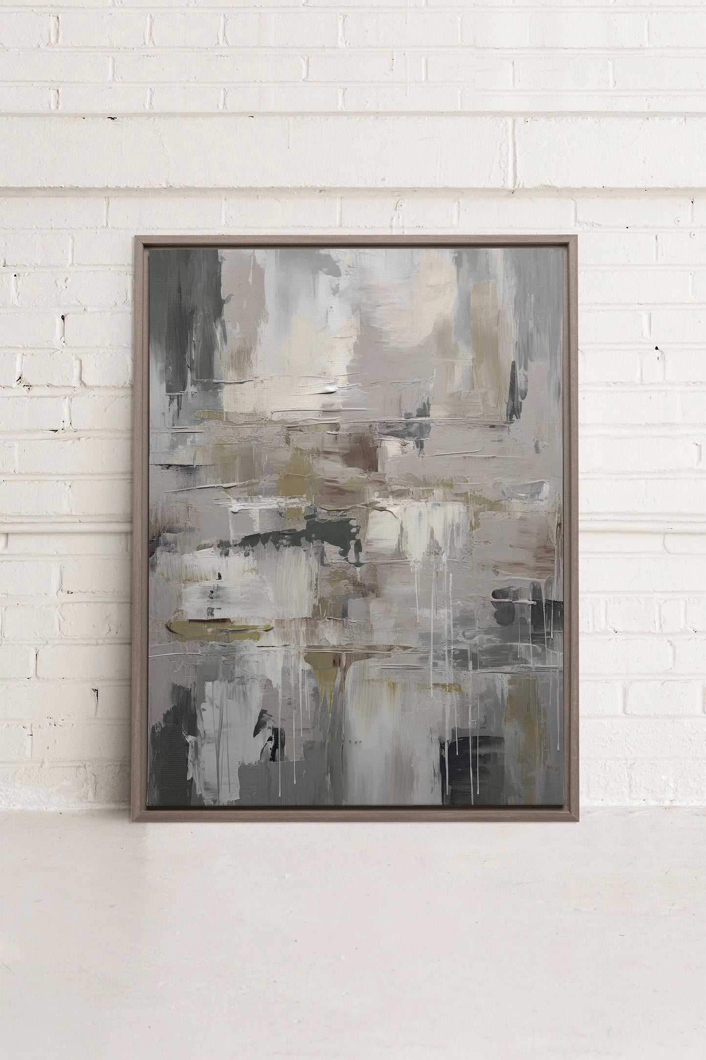 BRUSH DANCE, Work on stretched canvas
