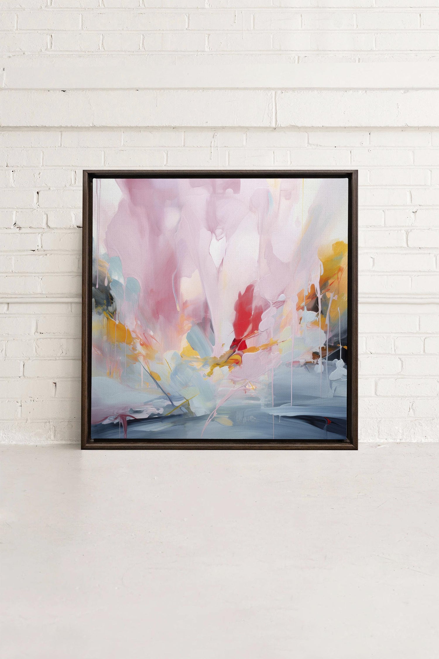 RADIANT ILLUSIONS, Oeuvre sur toile étiré
