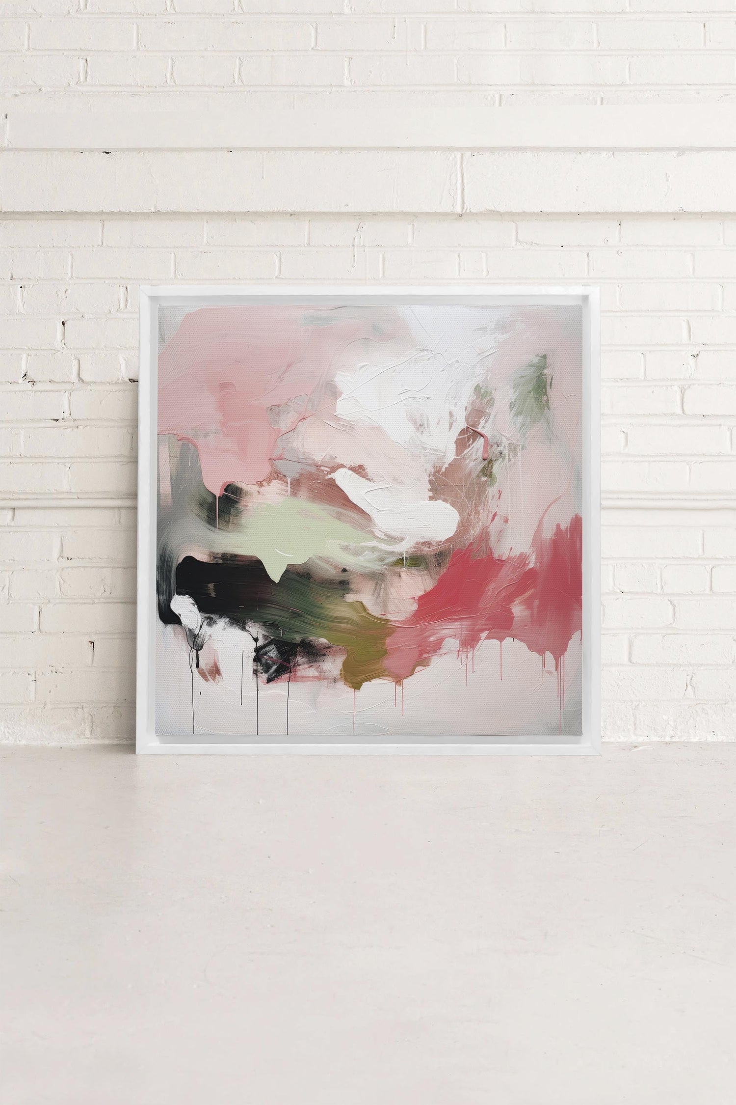 COLORFUL WHISPERS, Oeuvre sur toile étiré