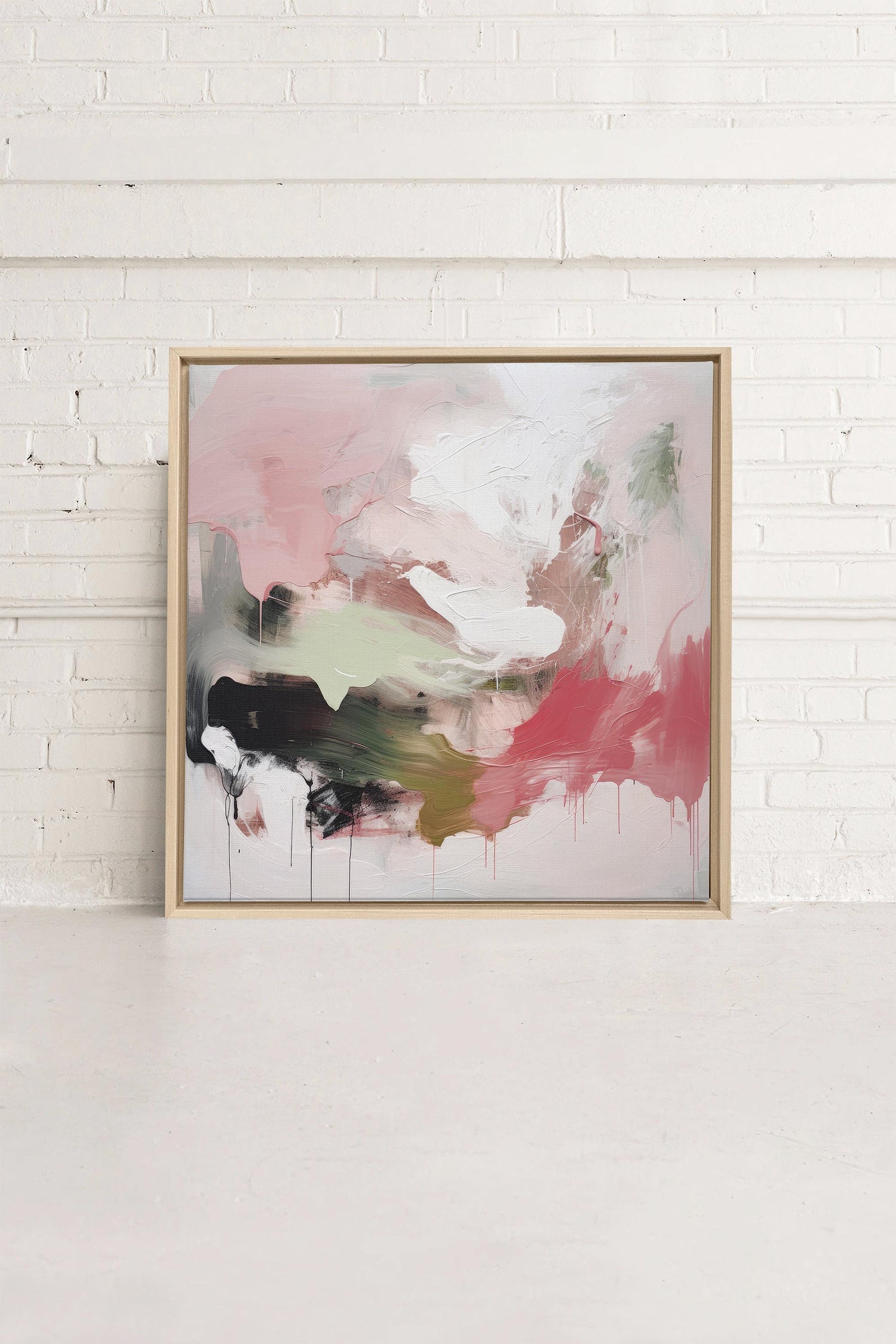 COLORFUL WHISPERS, Oeuvre sur toile étiré