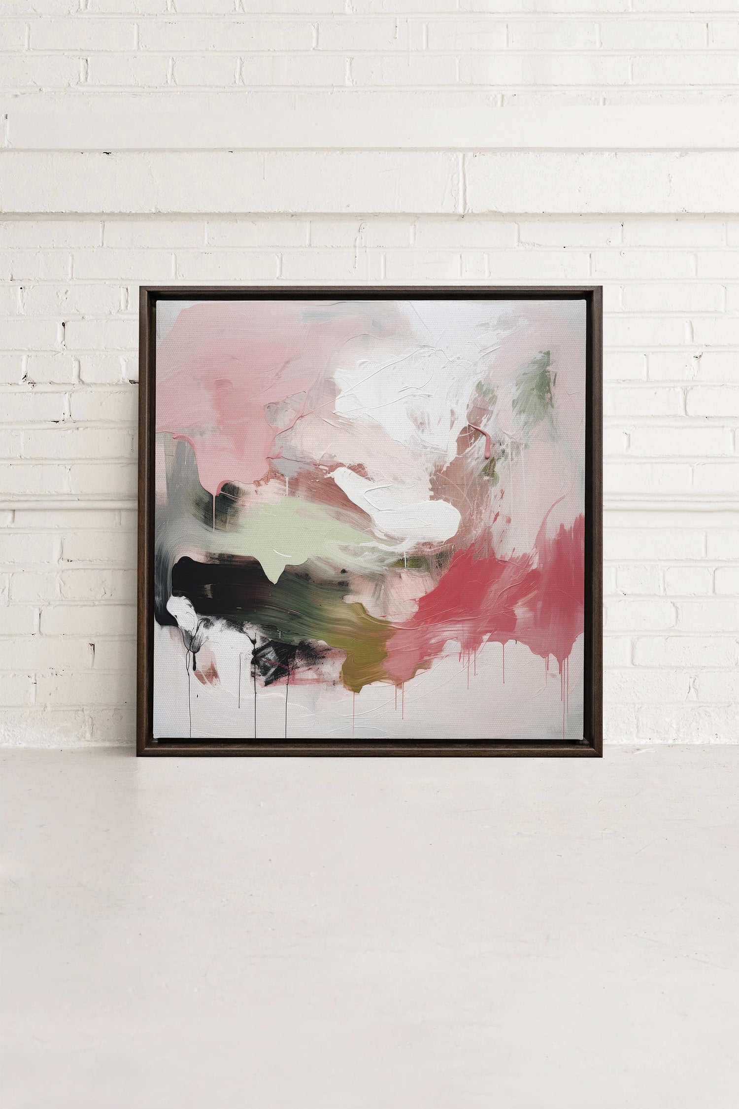 COLORFUL WHISPERS, Oeuvre sur toile étiré