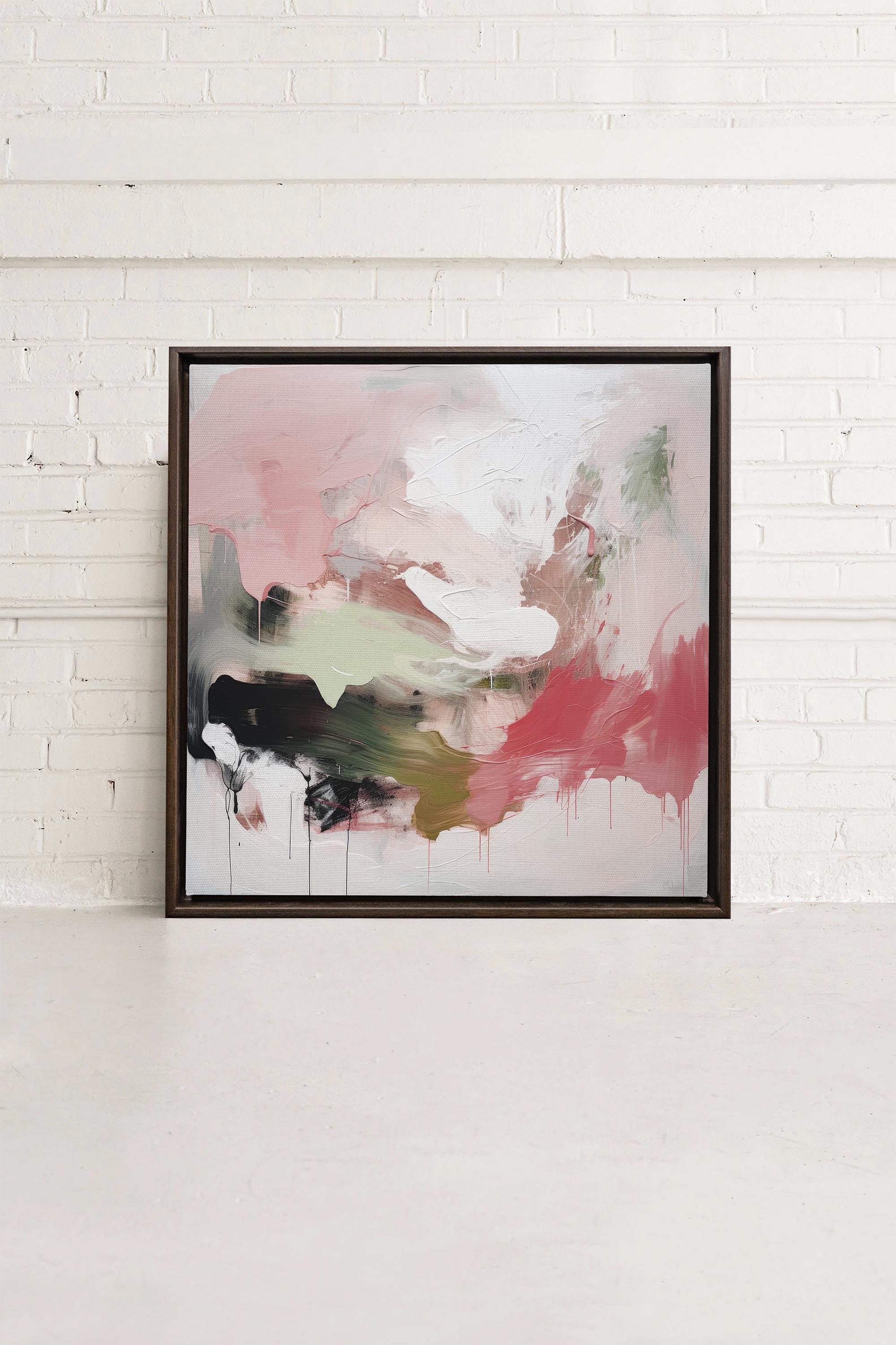 COLORFUL WHISPERS, Oeuvre sur toile étiré
