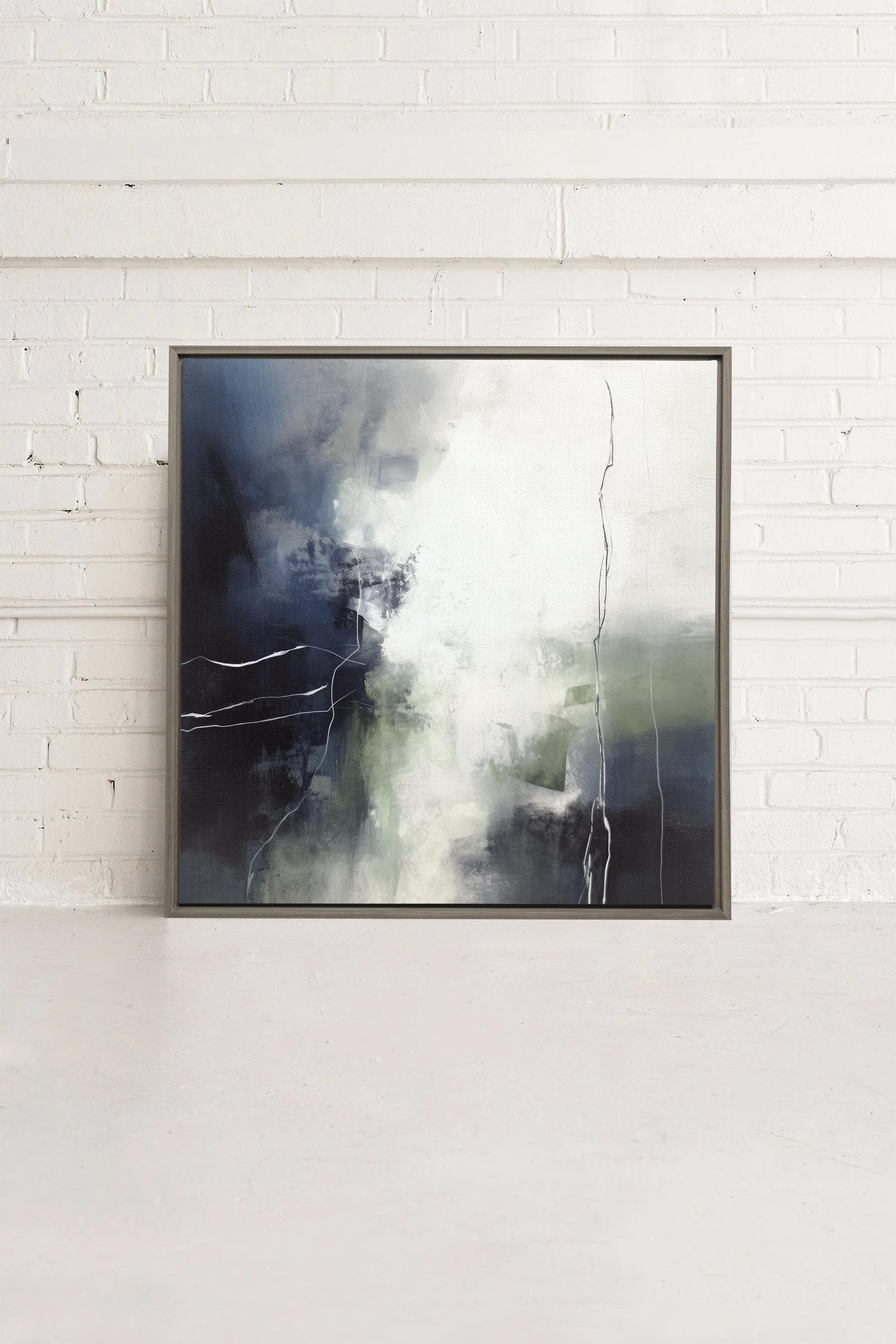 CHAOS TO CLARITY, Oeuvre sur toile étiré