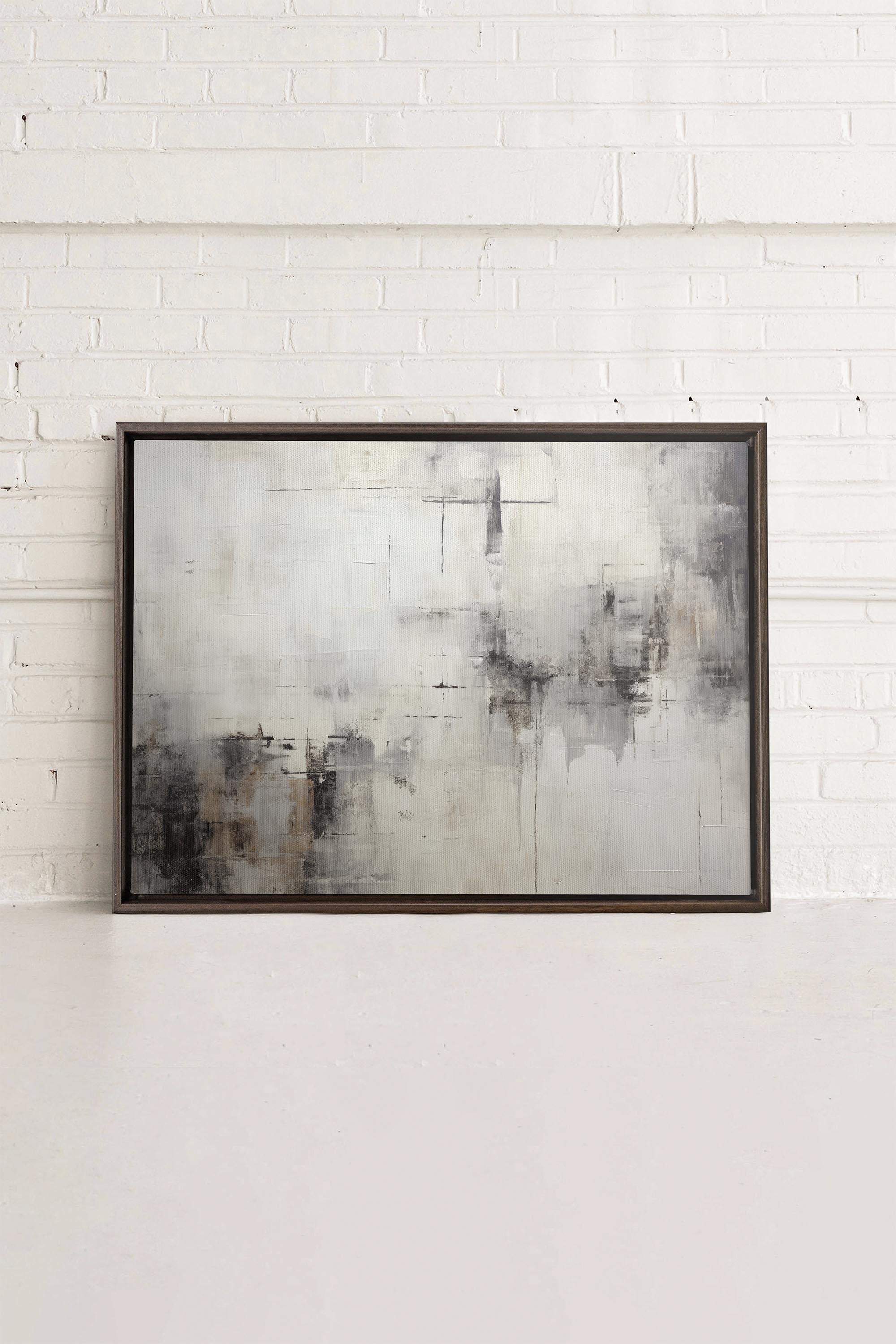 LIGHT AND SHADOW, Oeuvre sur toile étiré