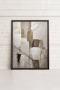MUTED PALETTE, Oeuvre sur toile étirée