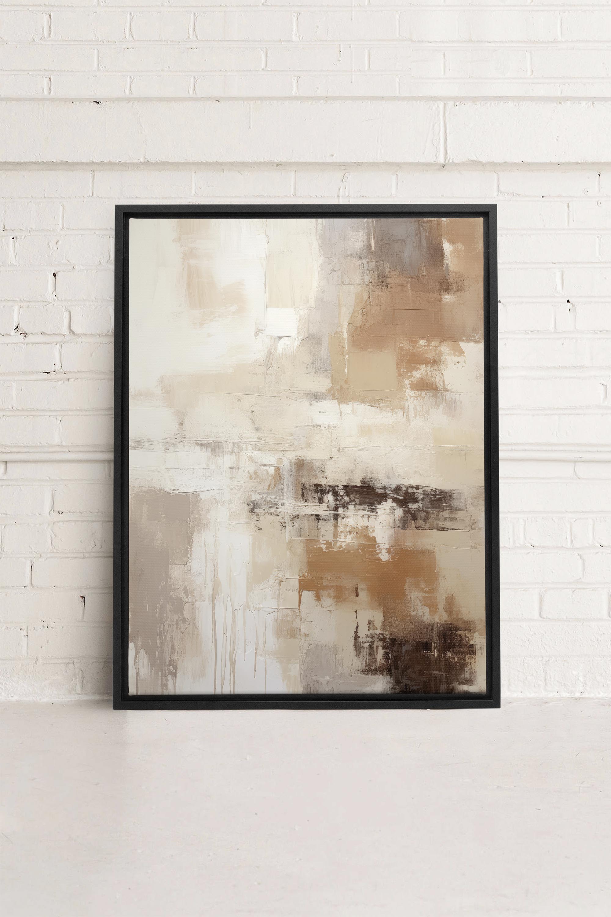 NEUTRAL EXPRESSIONS, Oeuvre sur toile étiré