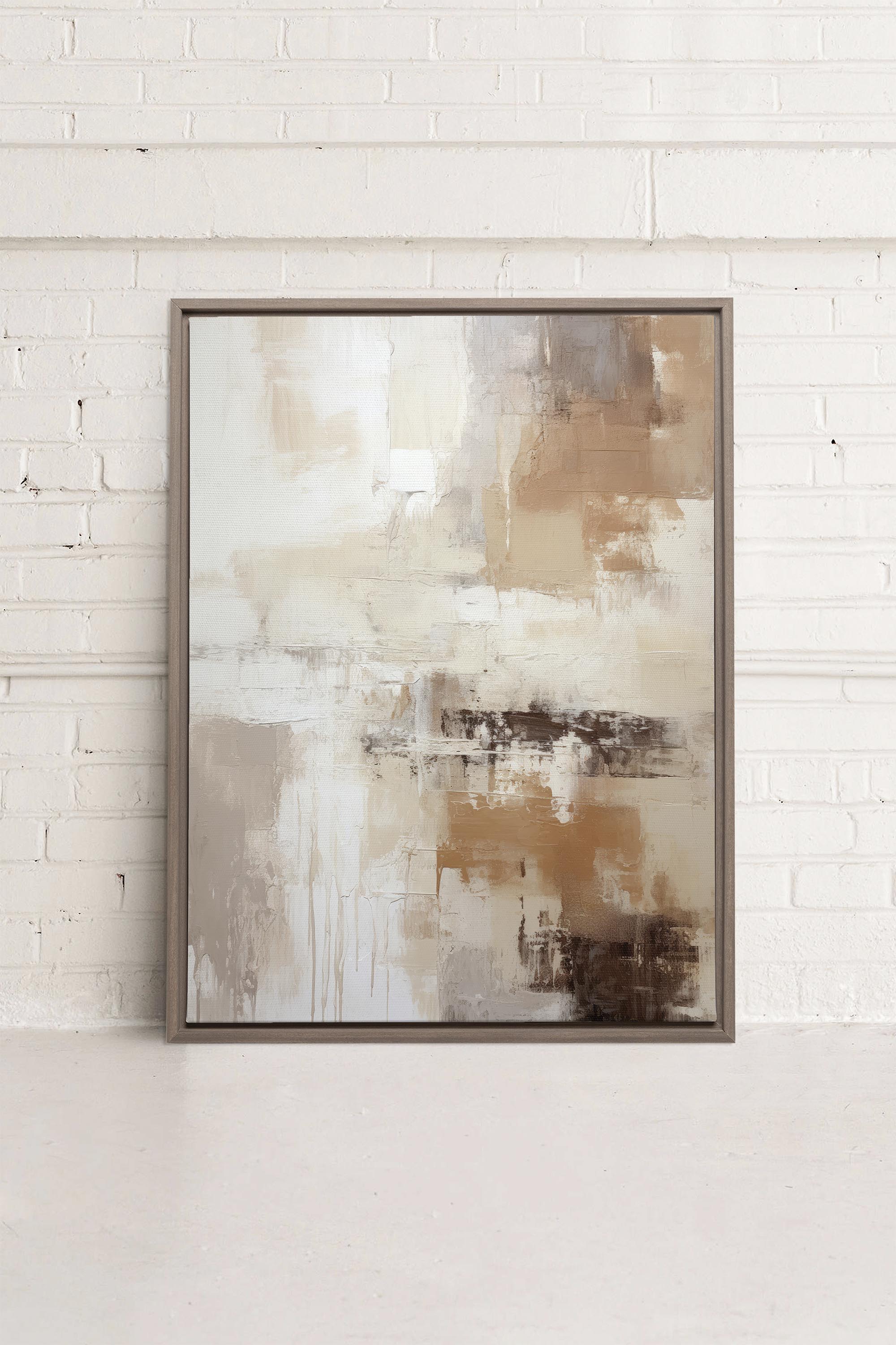 NEUTRAL EXPRESSIONS, Oeuvre sur toile étiré