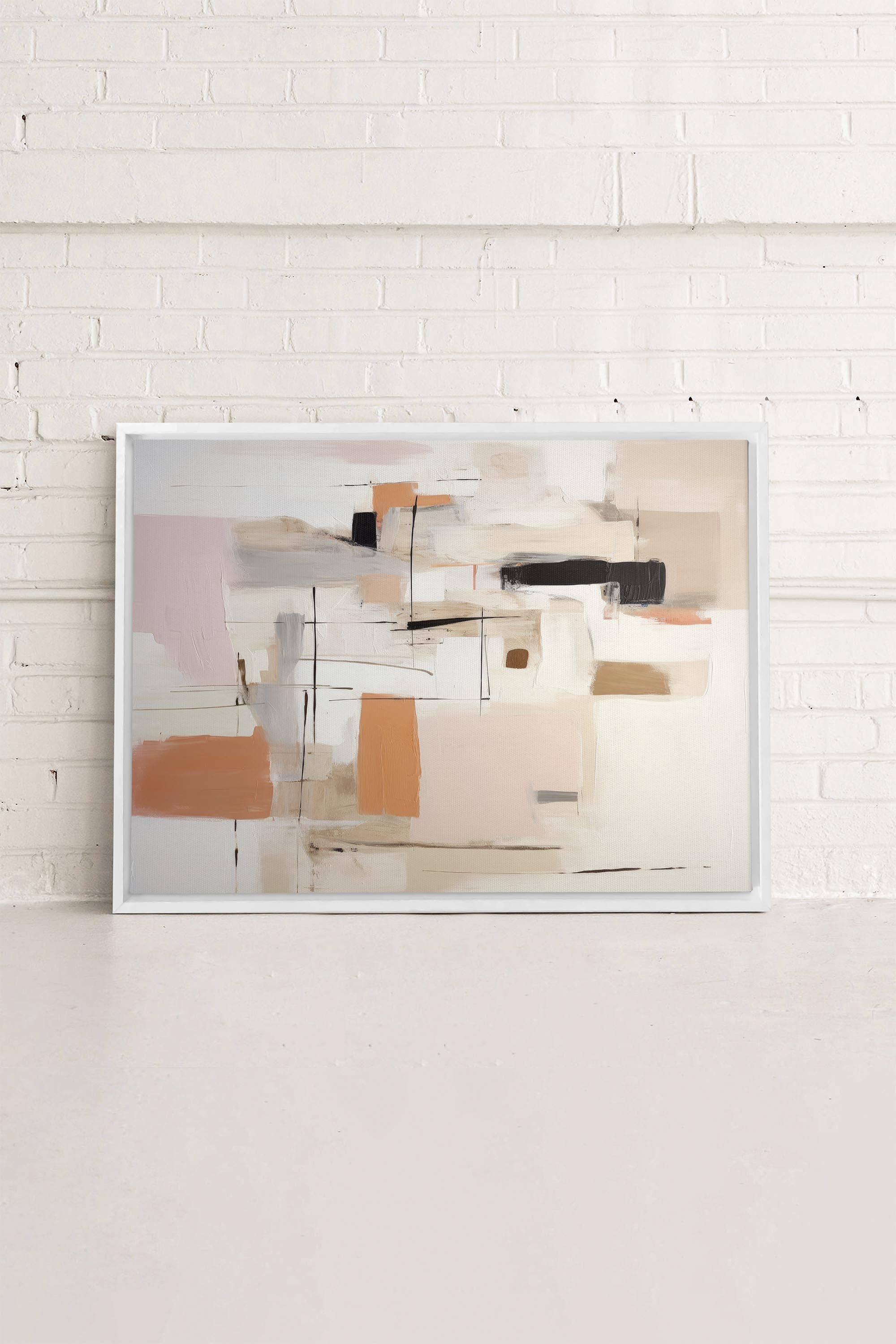 VISUAL ENIGMAS, Oeuvre sur toile étiré