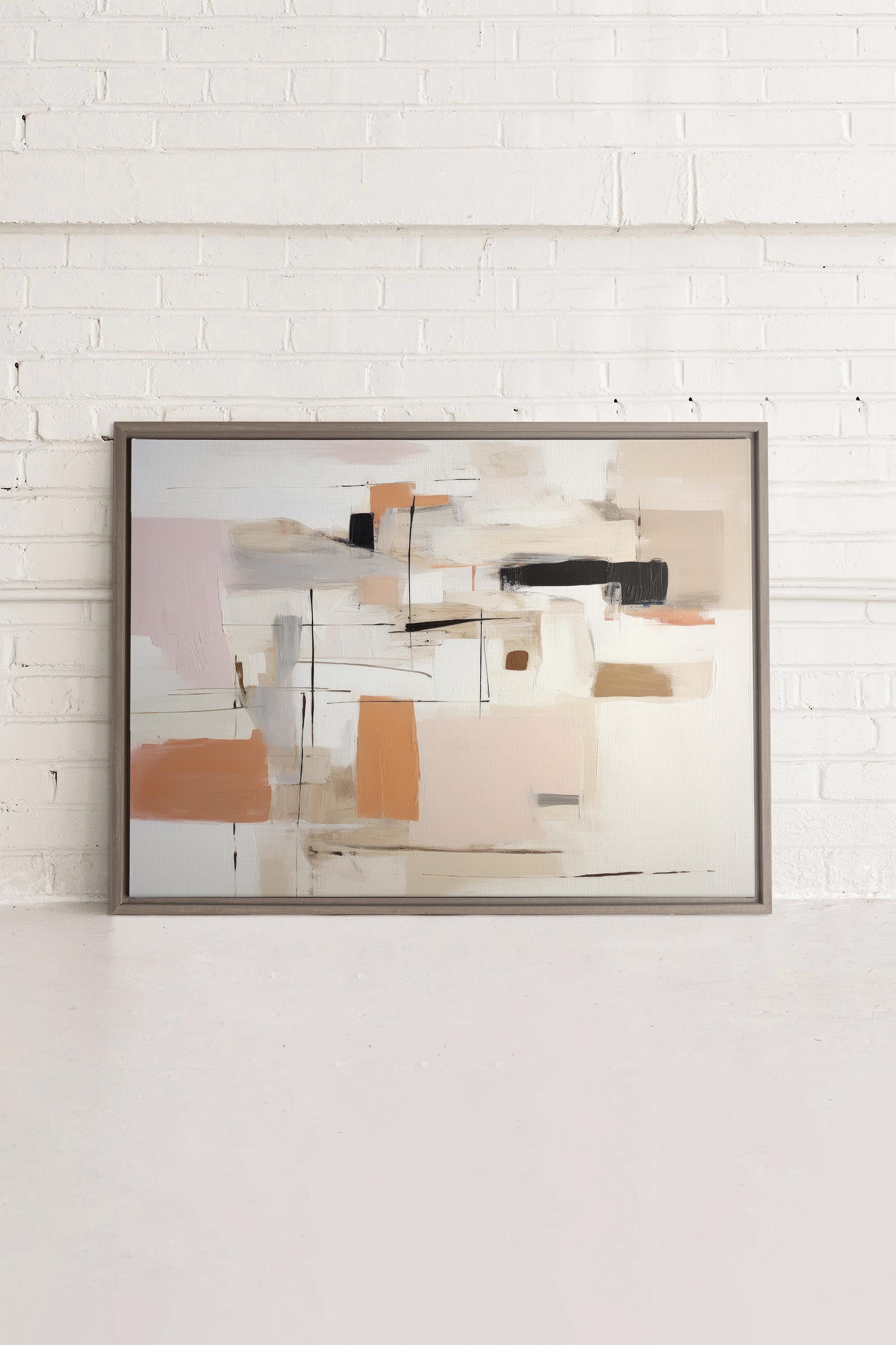VISUAL ENIGMAS, Oeuvre sur toile étiré