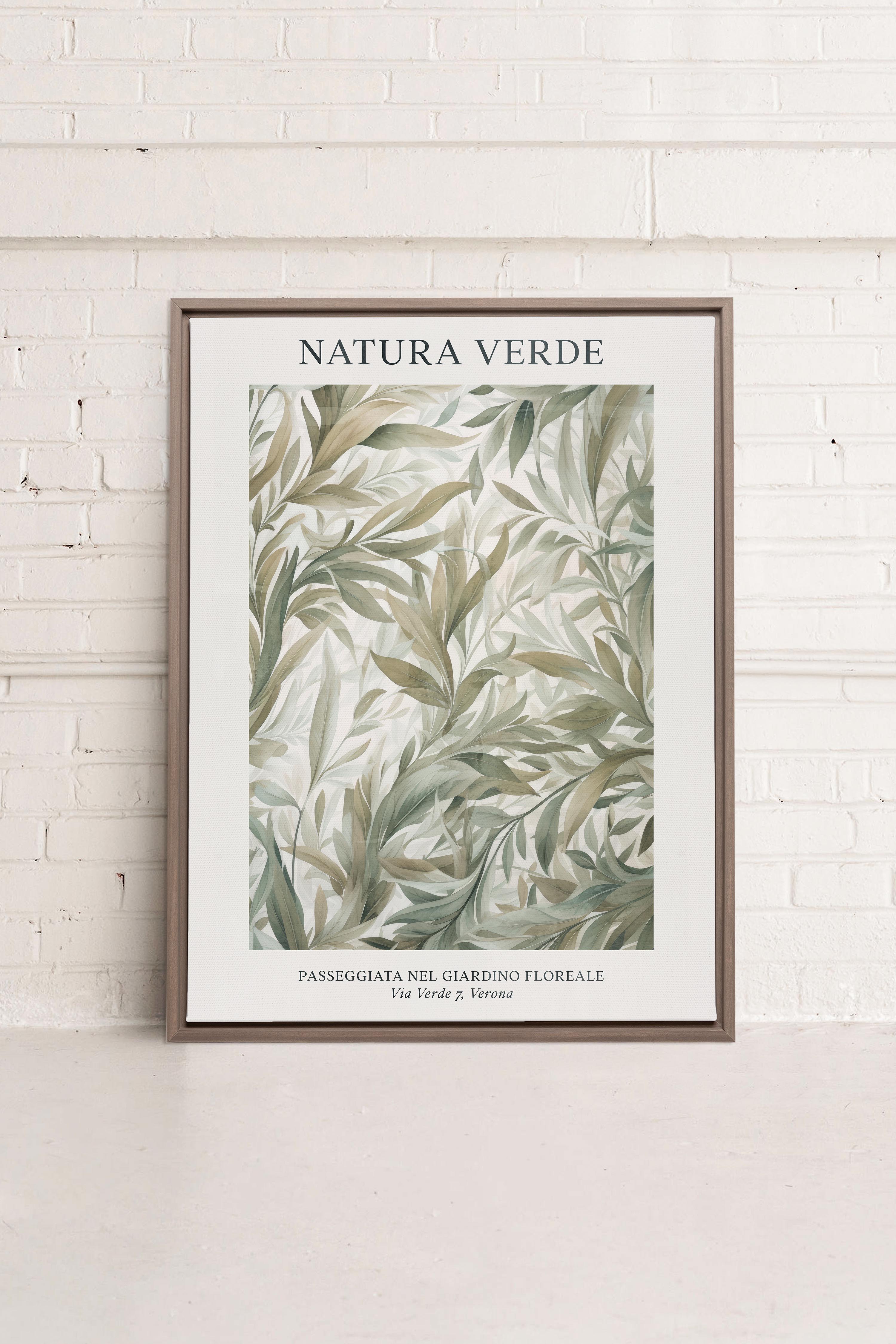 GIARDINO, Oeuvre sur toile étiré