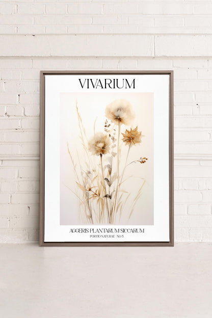 HERBARIUM REVERIE, Work on stretched canvas