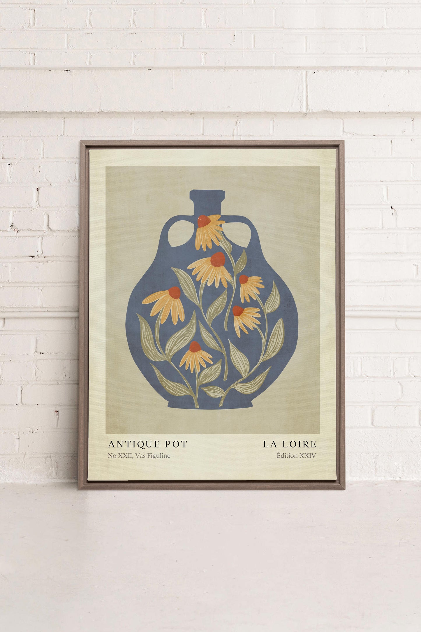 LA LOIRE, Work on stretched canvas
