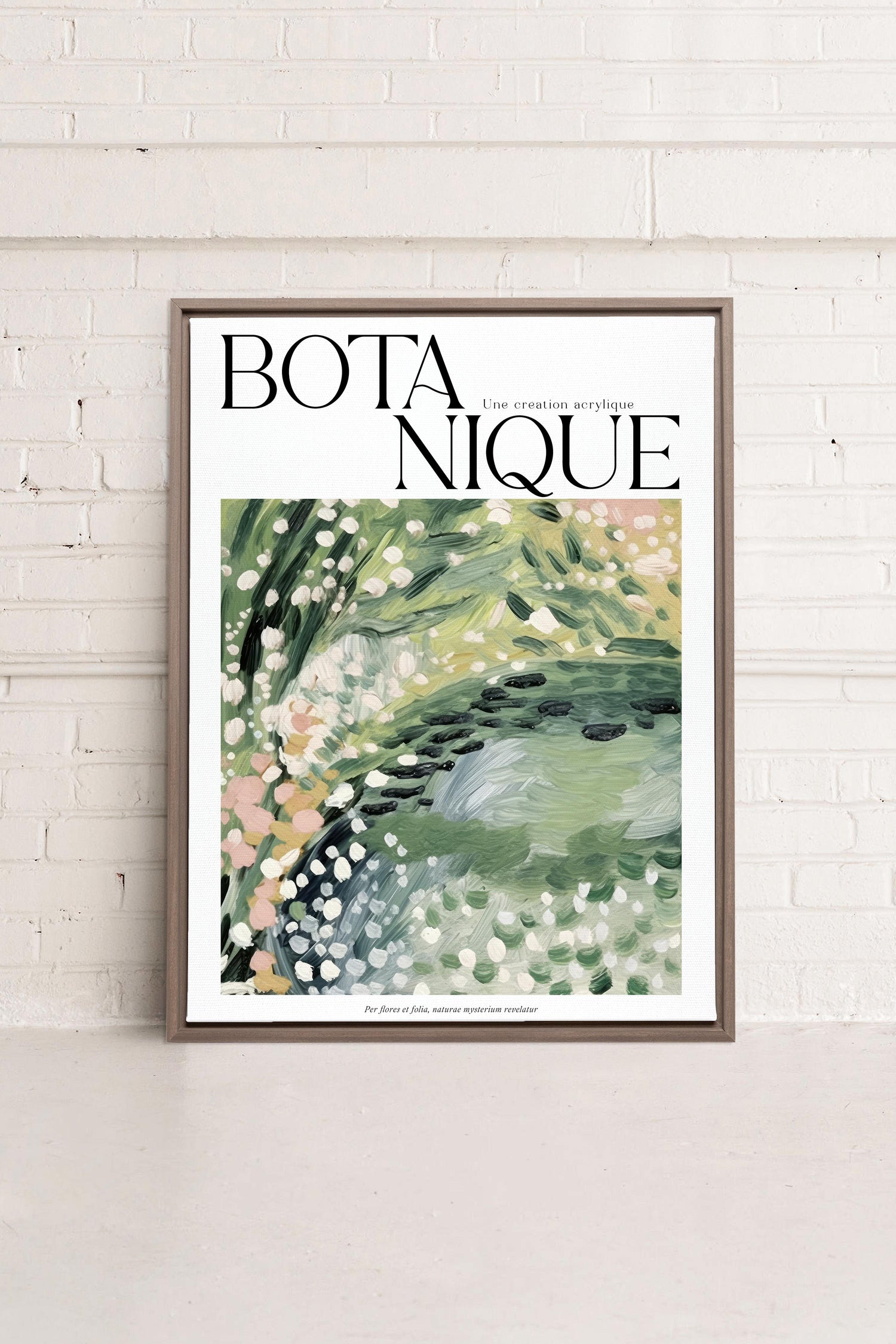 MYSTERIUM, Oeuvre sur toile étiré
