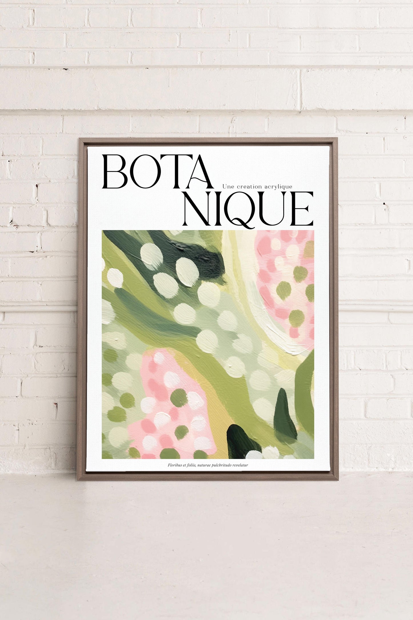 NATURAE, Work on stretched canvas