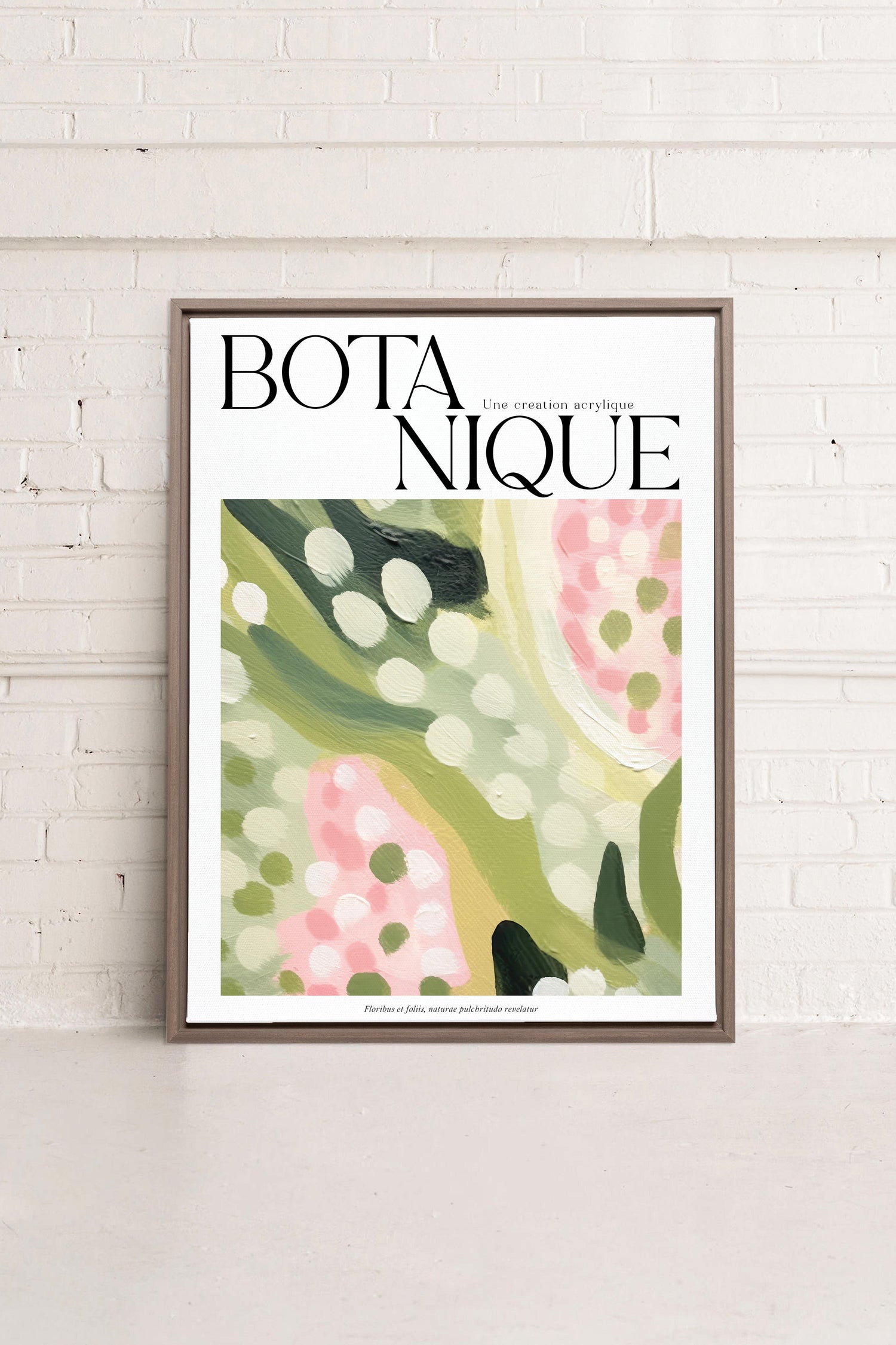 NATURAE, Oeuvre sur toile étiré