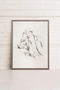THINKER, Work on stretched canvas