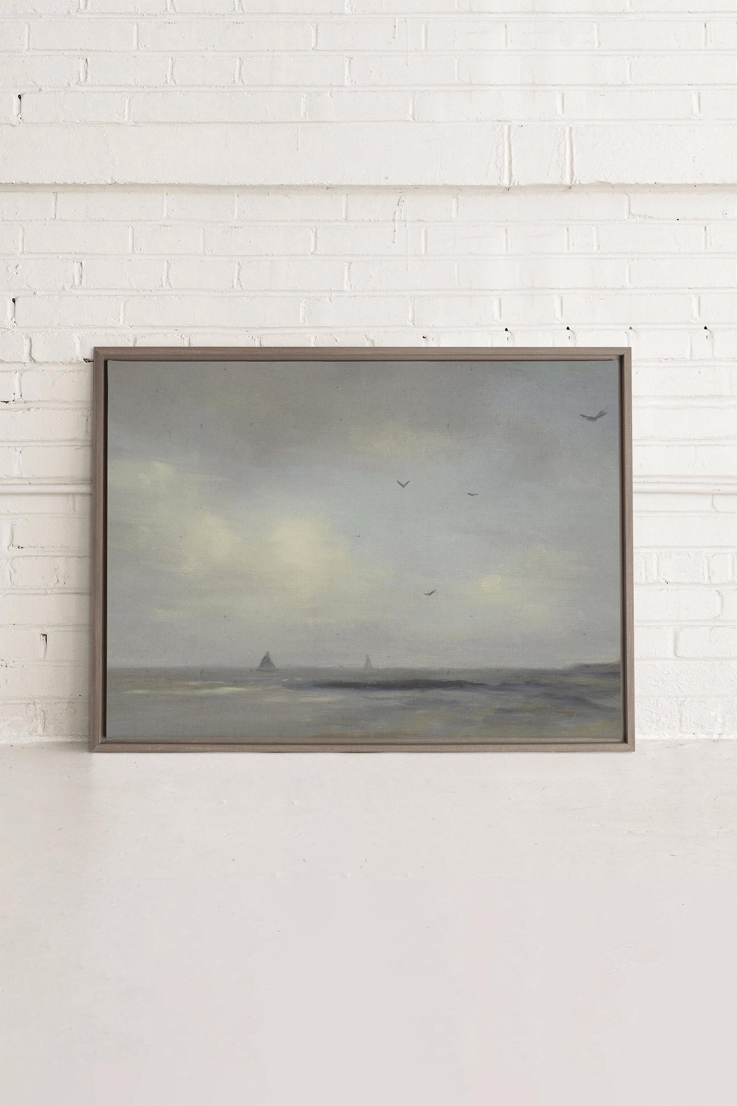 COASTLINE, Oeuvre sur toile étirée