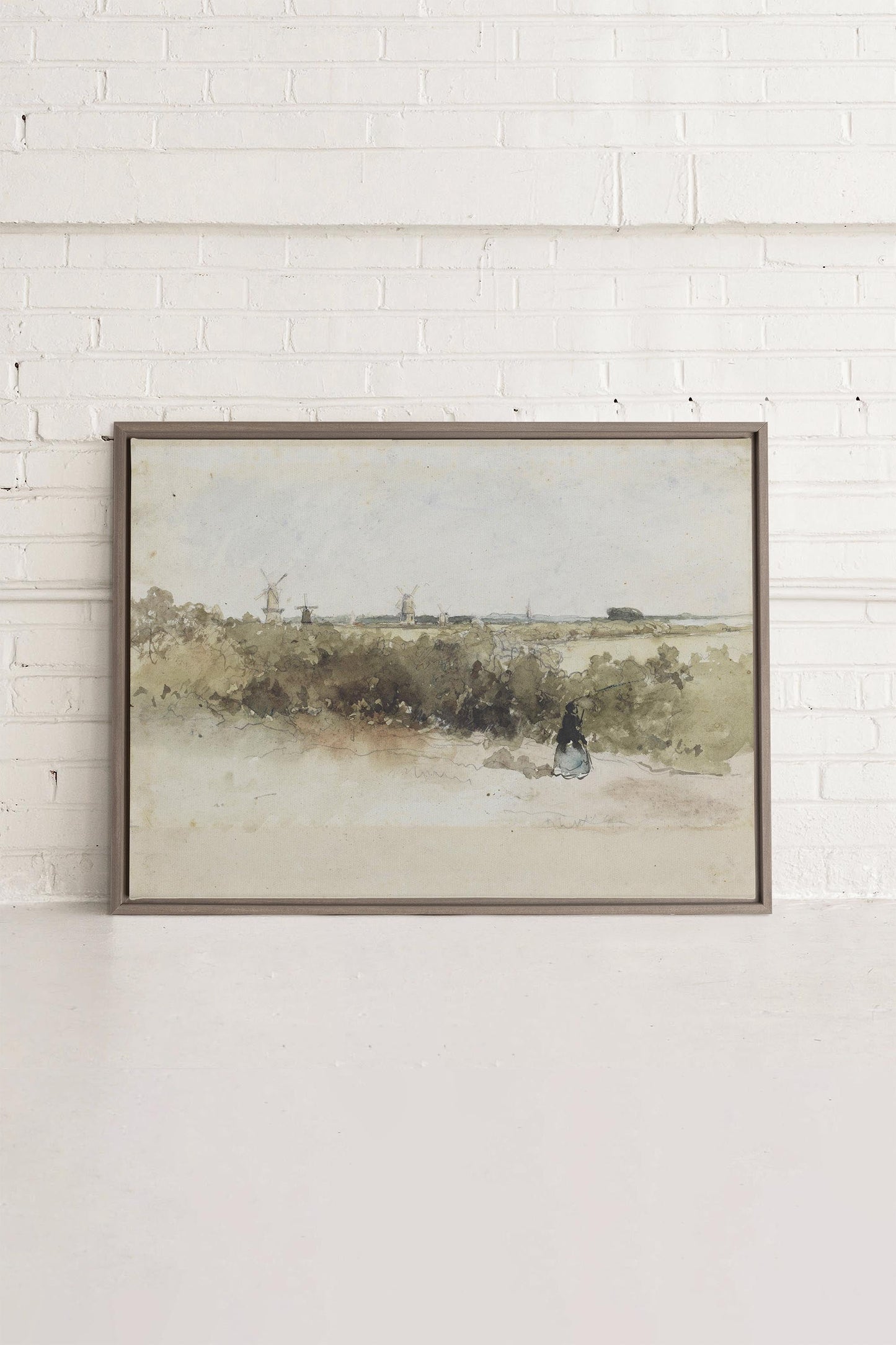 VINTAGE FARMHOUSE II, Work on stretched canvas
