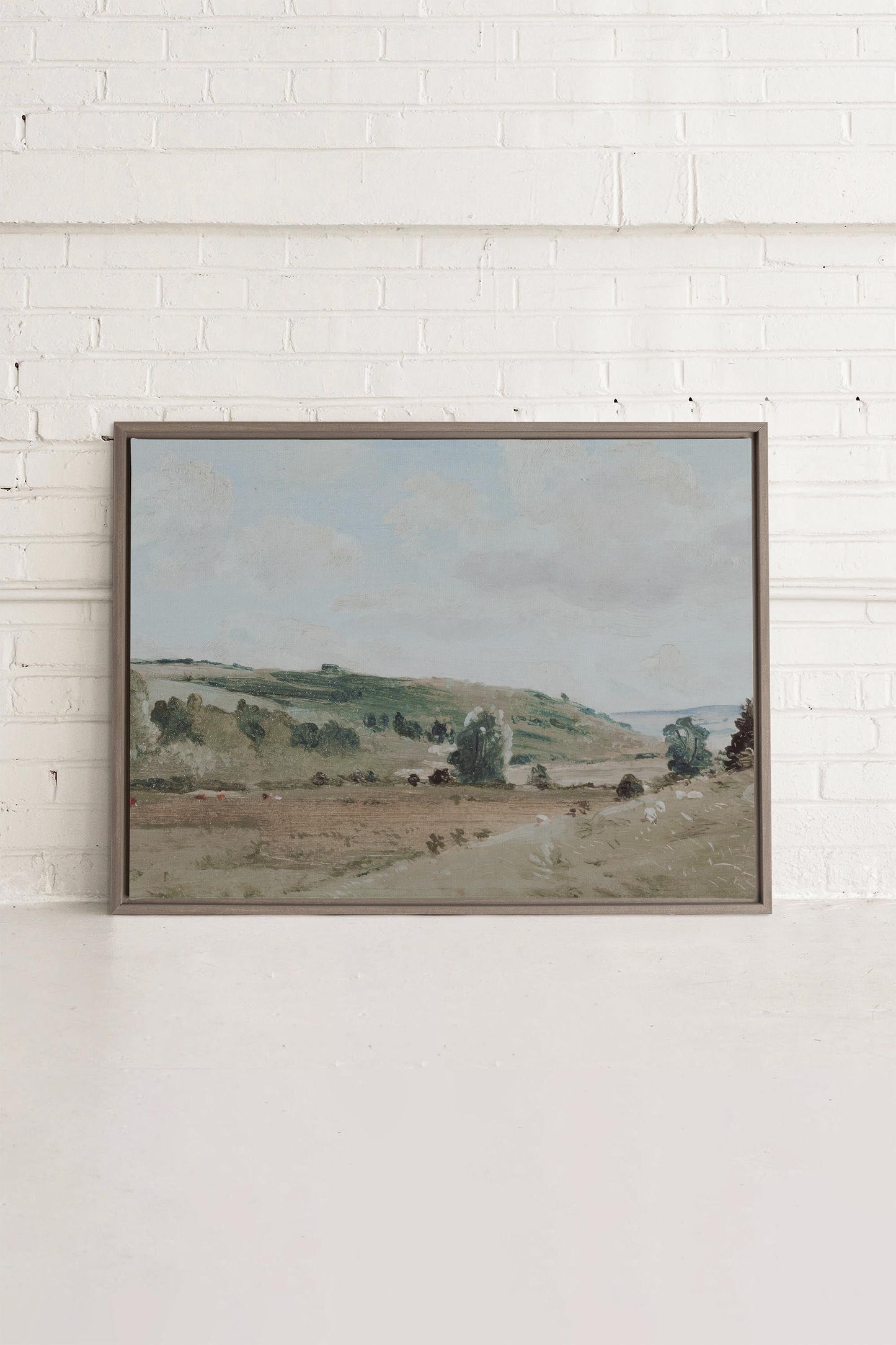 HILLSIDE, printed canvas