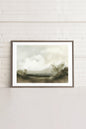 Misty morning, Oeuvre sur toile étiré