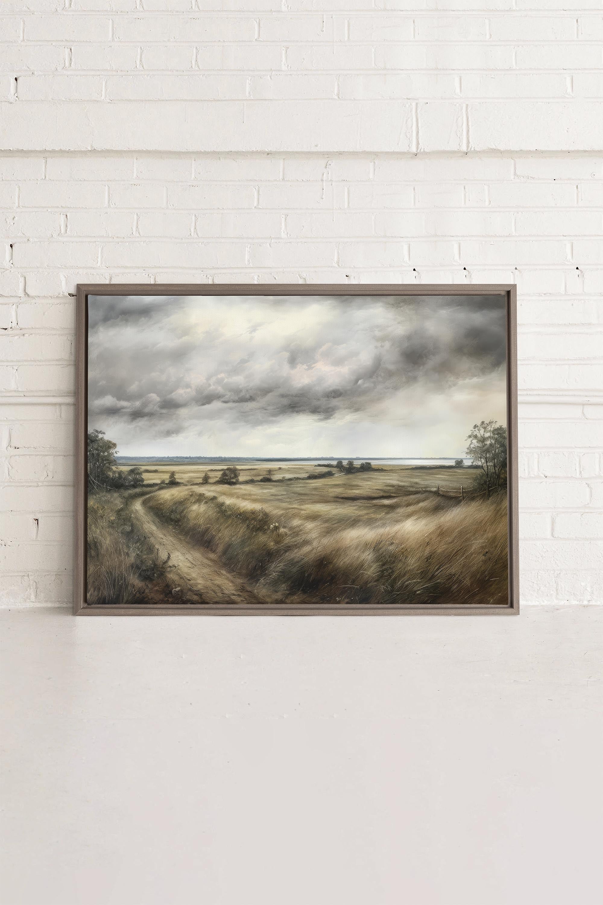 MOODY BREEZES, Oeuvre sur toile étiré