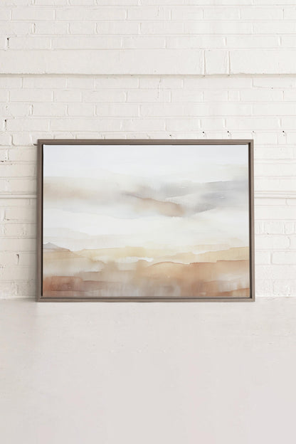 SUNSET STROKES, Work on stretched canvas