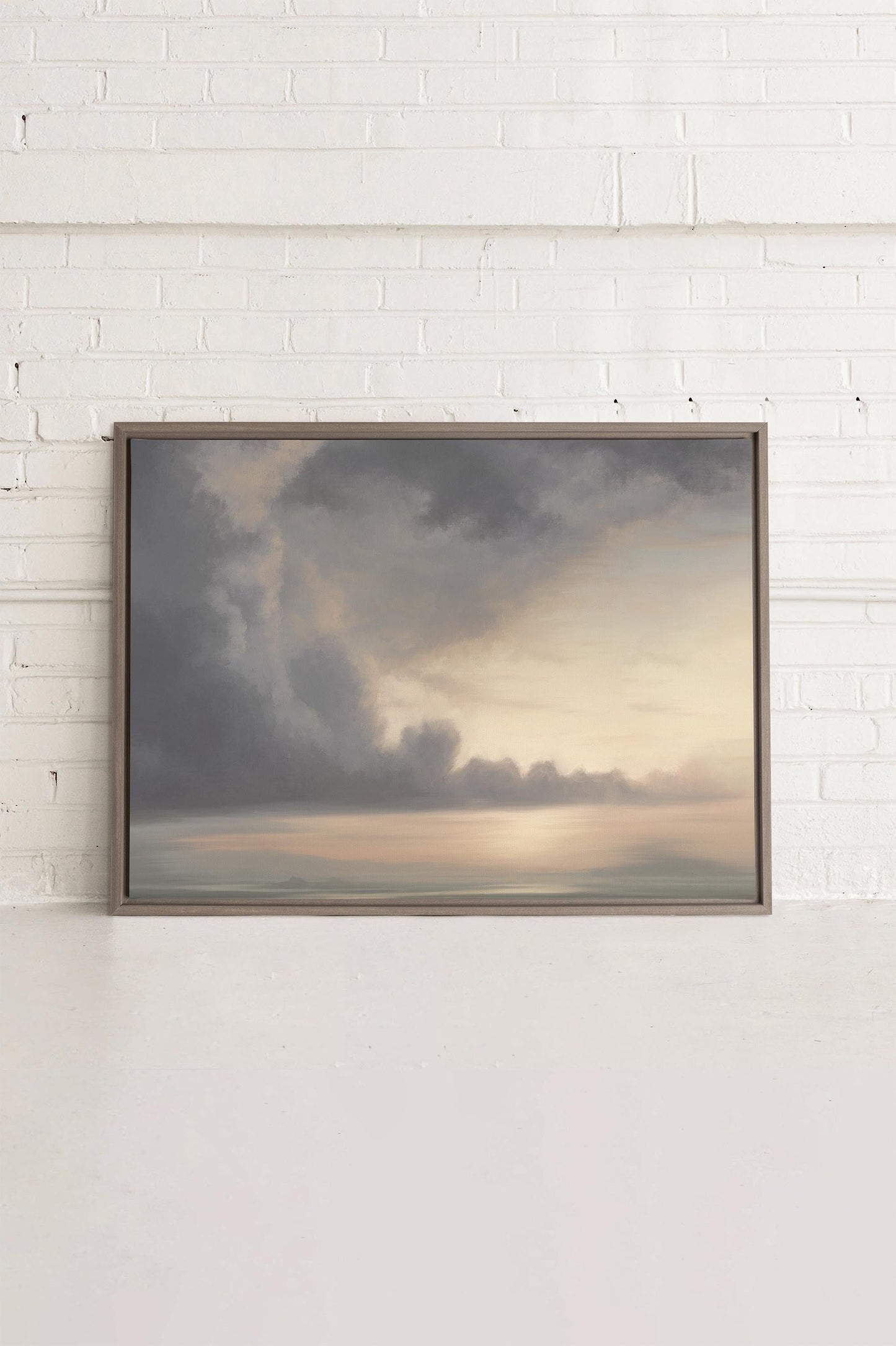 WISPS OF HEAVEN, Oeuvre sur toile étiré