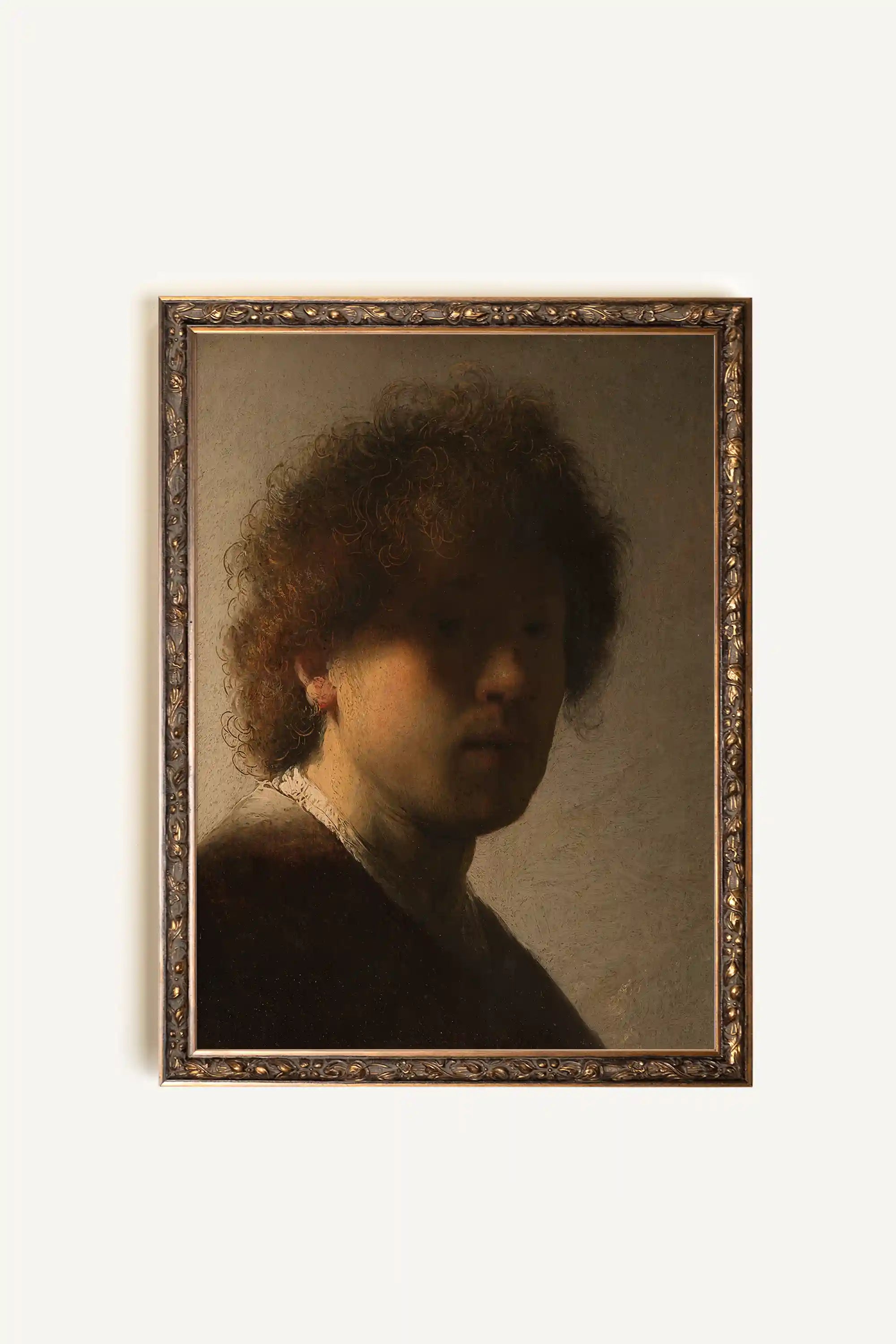 MURMURE DE LUMIÈRE, Artwork on rigid canvas, framed in Vintage Bronze