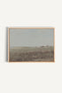 OLEKA CANVAS - MUTED GREEN MEADOW, Oeuvre sur toile étirée, encadré Naturel Clair