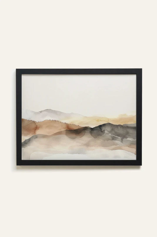 MUTED LINES, Toile Rigide