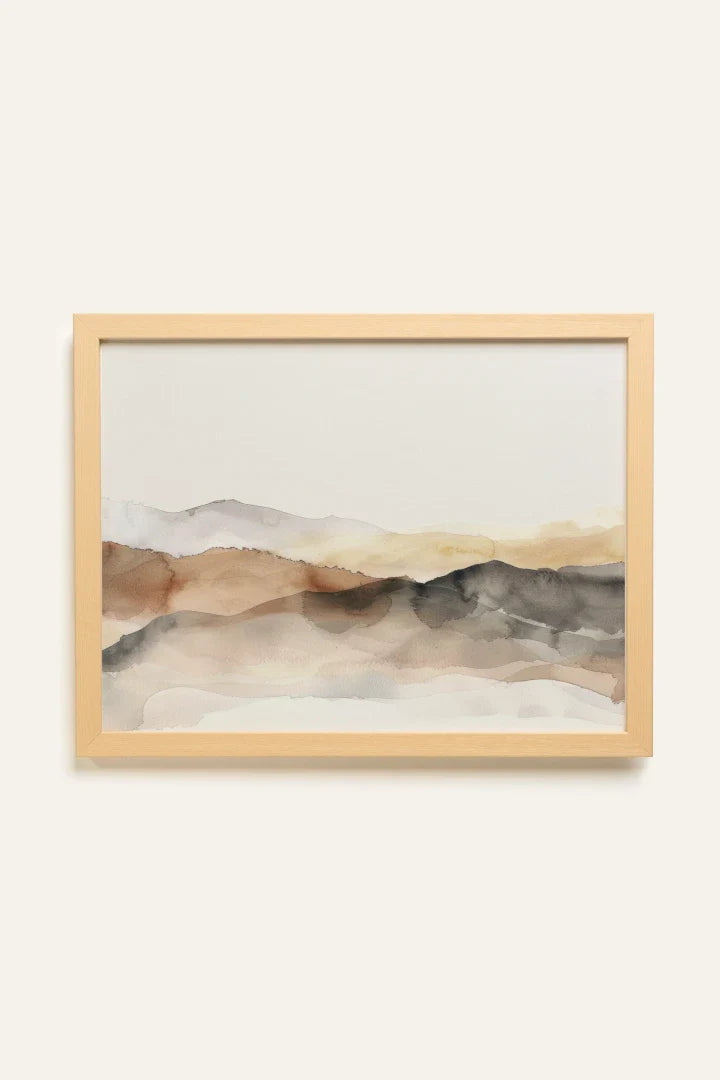 MUTED LINES, Toile Rigide