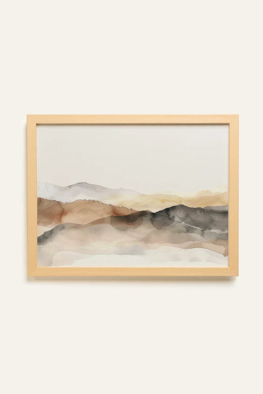 MUTED LINES, Toile Rigide