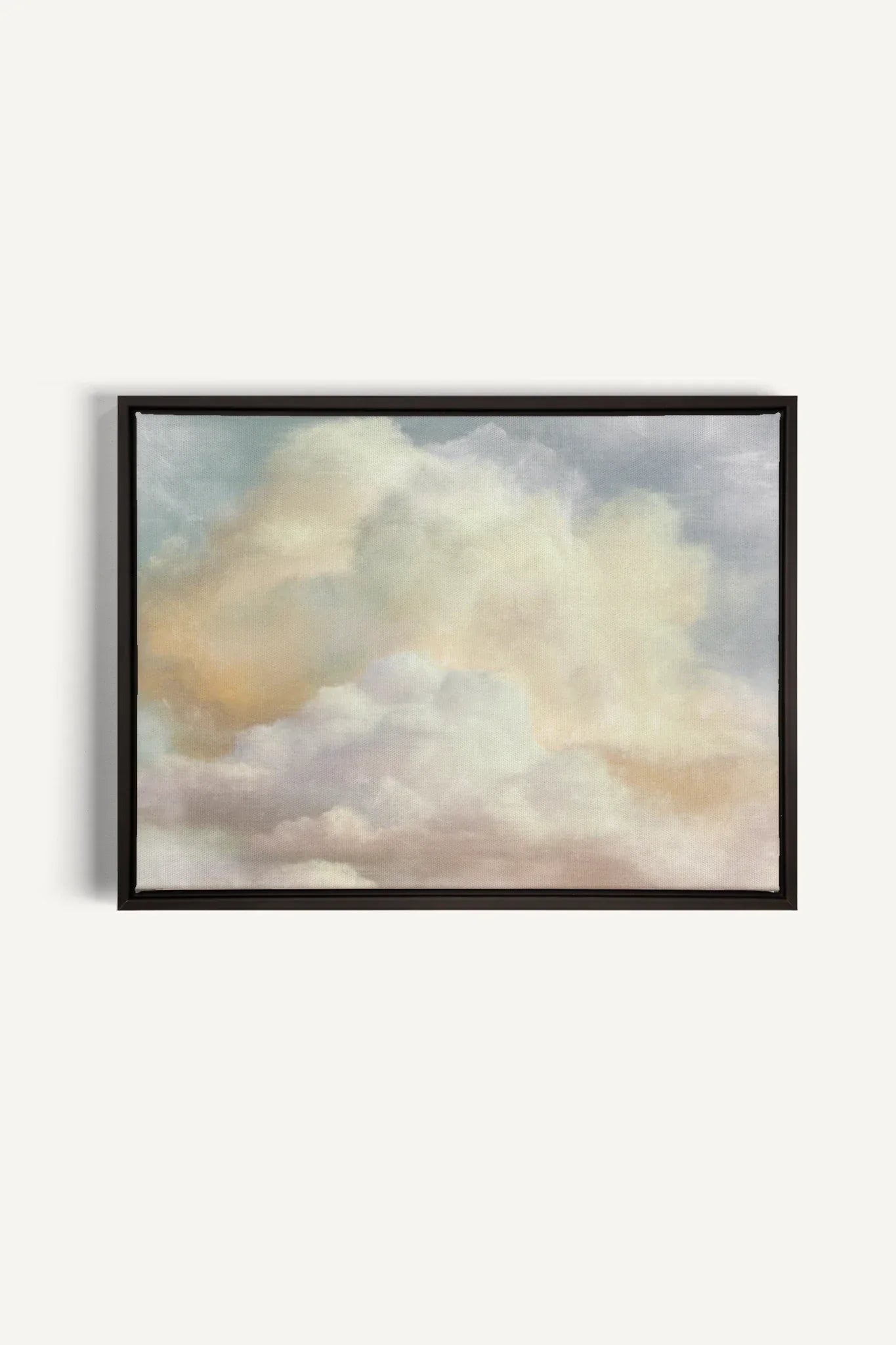 OLEKA CANVAS - NEBULA, Oeuvre sur toile étirée, encadré Noir